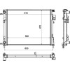 NRF | Kühler, Motorkühlung | 58333