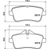 Hella Pagid | Bremsbelagsatz, Scheibenbremse | 8DB 355 019-741