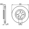 BOSCH | Bremsscheibe | 0 986 478 786