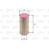 Valeo | Luftfilter | 585624