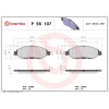 Brembo | Bremsbelagsatz, Scheibenbremse | P 56 107