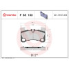 Brembo | Bremsbelagsatz, Scheibenbremse | P 85 103