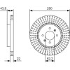 BOSCH | Bremsscheibe | 0 986 479 B05