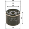 BOSCH 0 451 104 025 Ölfilter