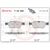 Brembo | Bremsbelagsatz, Scheibenbremse | P 50 063