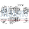 Nissens | Kompressor, Klimaanlage | 89609