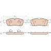 TRW | Bremsbelagsatz, Scheibenbremse | GDB1955