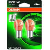 Osram | Glühlampe, Blinkleuchte | Ultra Life PY21W Doppelblister | 7507ULT-02B