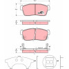 TRW | Bremsbelagsatz, Scheibenbremse | GDB3236