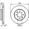 BOSCH | Bremsscheibe | 0 986 479 B23