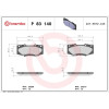 Brembo | Bremsbelagsatz, Scheibenbremse | P 83 140