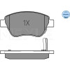 Meyle | Bremsbelagsatz, Scheibenbremse | 025 239 8217/W