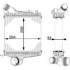 Mahle | Ladeluftkühler | CI 221 000P