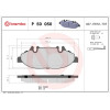 Brembo | Bremsbelagsatz, Scheibenbremse | P 50 050