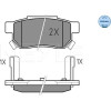 Meyle | Bremsbelagsatz, Scheibenbremse | 025 213 1313/W