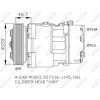 NRF | Kompressor, Klimaanlage | 32489