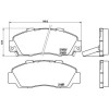 Brembo | Bremsbelagsatz, Scheibenbremse | P 28 026