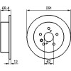 BOSCH | Bremsscheibe | 0 986 479 200