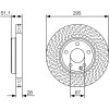 BOSCH | Bremsscheibe | 0 986 479 A58