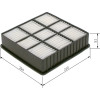 BOSCH 1 457 433 969 Luftfilter