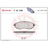 Brembo | Bremsbelagsatz, Scheibenbremse | P 24 048