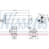 Nissens | Trockner, Klimaanlage | 95386