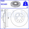 Delphi | Bremsscheibe | BG3405