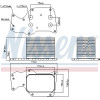 Nissens | Ölkühler, Motoröl | 90906