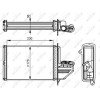 NRF | Wärmetauscher, Innenraumheizung | ohne Rohr | 54294