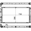 Mahle | Kühler, Motorkühlung | CR 204 000S