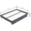 BOSCH F 026 400 547 Luftfilter