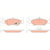 TRW | Bremsbelagsatz, Scheibenbremse | GDB1221