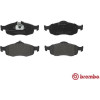 Brembo | Bremsbelagsatz, Scheibenbremse | P 24 037