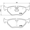 Brembo | Bremsbelagsatz, Scheibenbremse | P 71 006