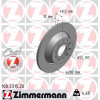 ZIMMERMANN Bremsscheiben Ø282mm + Beläge HINTEN VW Audi Skoda Seat Tiguan Golf (100.3315.20 + 24483.170.2)