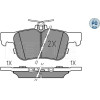 Meyle | Bremsbelagsatz, Scheibenbremse | 025 222 3116/PD