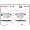 Brembo | Bremsbelagsatz, Scheibenbremse | P 06 049