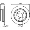 BOSCH | Bremsscheibe | 0 986 478 873