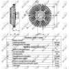 NRF | Kupplung, Kühlerlüfter | 49516