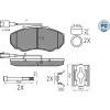 Meyle | Bremsbelagsatz, Scheibenbremse | 025 239 1719/PD