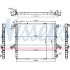 Nissens | Kühler, Motorkühlung | 65298