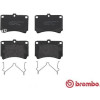 Brembo | Bremsbelagsatz, Scheibenbremse | P 49 016