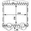 Mahle | Ladeluftkühler | CI 46 000P