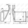 NRF | Wärmetauscher, Innenraumheizung | 54231