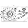 NRF | Lüfter, Motorkühlung | 47541