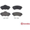 Brembo | Bremsbelagsatz, Scheibenbremse | P 61 105