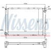 Nissens | Kühler, Motorkühlung | 68731