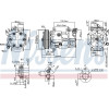 Nissens | Kompressor, Klimaanlage | 890743