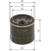 BOSCH F 026 407 210 Ölfilter