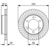 BOSCH | Bremsscheibe | 0 986 479 D33